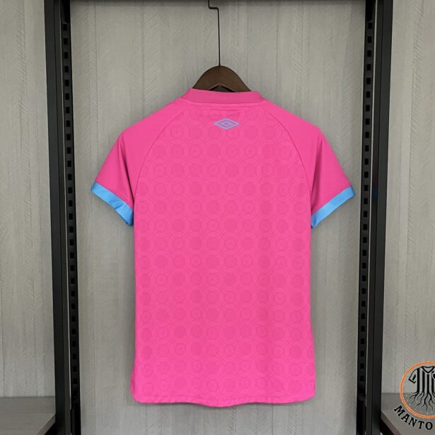 Miniatura de Camisa Futebol Grêmio – Modelo Feminina 2024 – Rosa