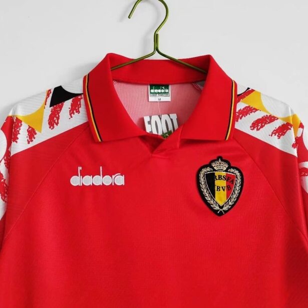 Miniatura de Camisa Futebol Seleção da Bélgica – Modelo Retrô