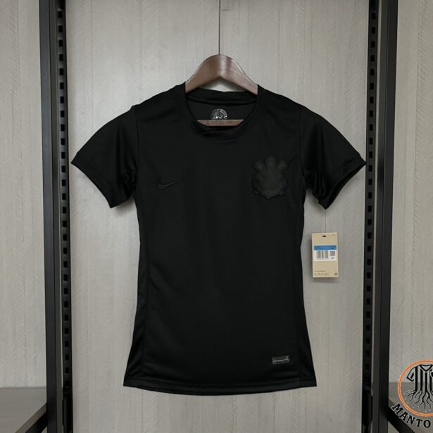 Camisa Futebol Corinthians - Modelo Feminina Visitante 2025