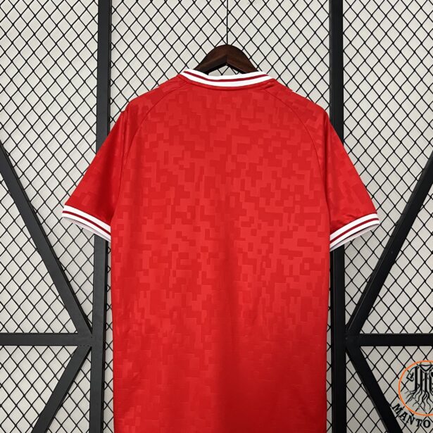Miniatura de Camisa Futebol Seleção da Dinamarca – Modelo 2025