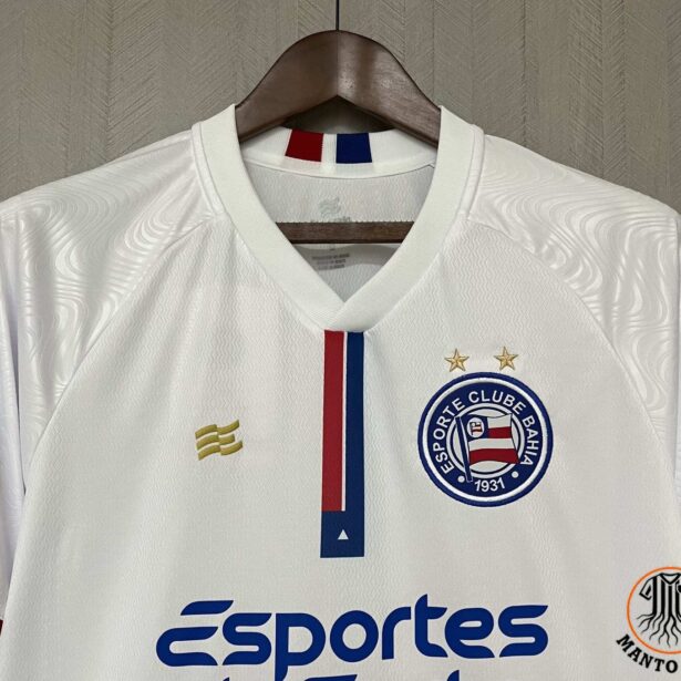 Miniatura de Camisa Futebol Bahia – Modelo 2024 – Branca