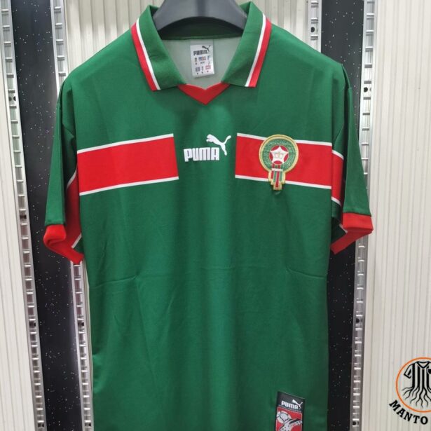 Camisa Futebol Seleção da Marrocos - Retrô 1998