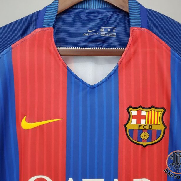 Miniatura de Camisa Futebol Barcelona- Azul e Grena – Modelo 2017