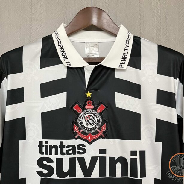 Miniatura de Camisa Futebol Corinthians – Modelo Retrô 1995