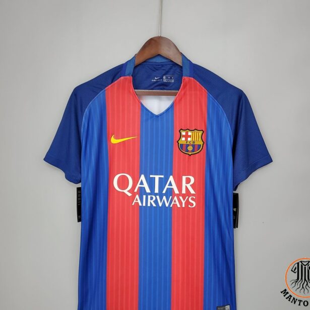 Camisa Futebol Barcelona- Azul e Grena - Modelo 2017