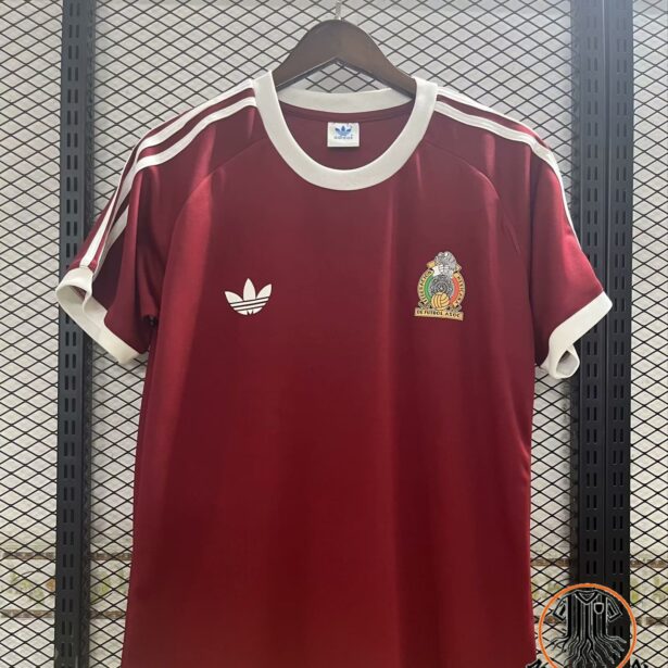 Camisa Futebol Seleção da México - Modelo Retrô 1986