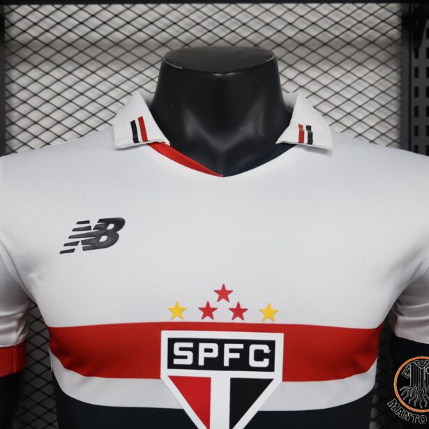 Miniatura de Camisa Futebol São Paulo – Modelo 2024 – Mandante – Tricolor