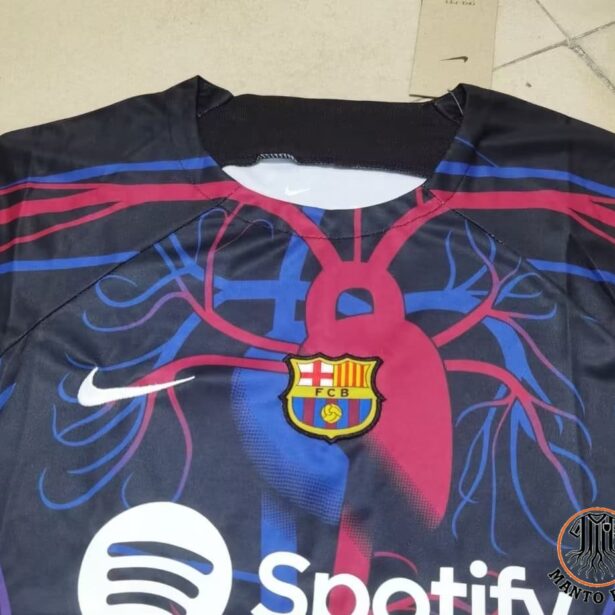 Miniatura de Camisa Futebol Barcelona- Azul Grená – Modelo 2023 -Azul