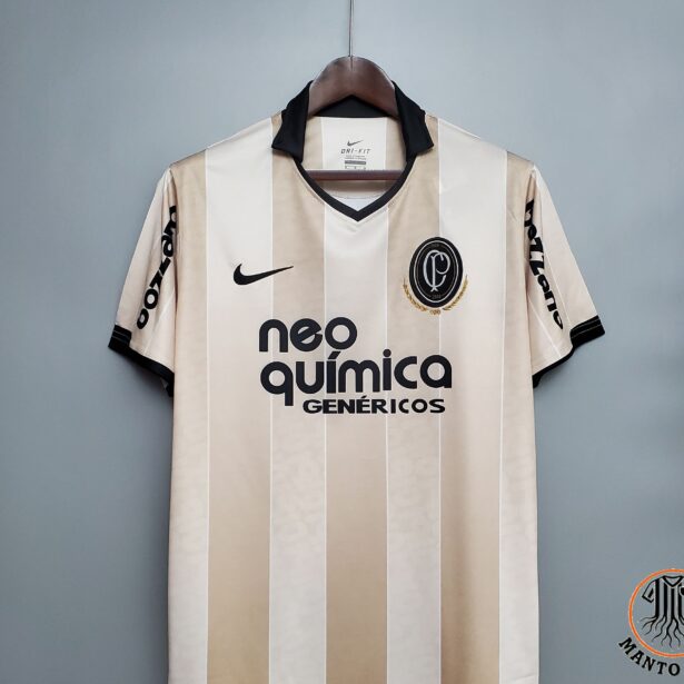 Camisa Futebol Corinthians - Modelo Especial 100 Anos