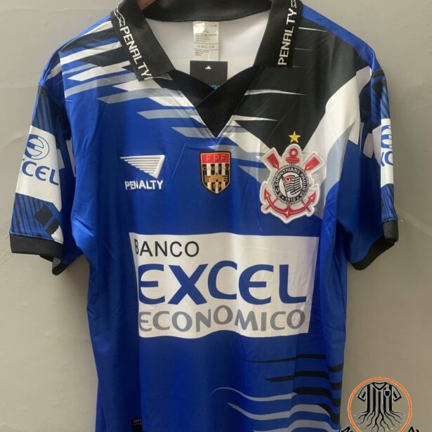 Camisa Futebol Corinthians - Modelo Retrô Goleiro 1998