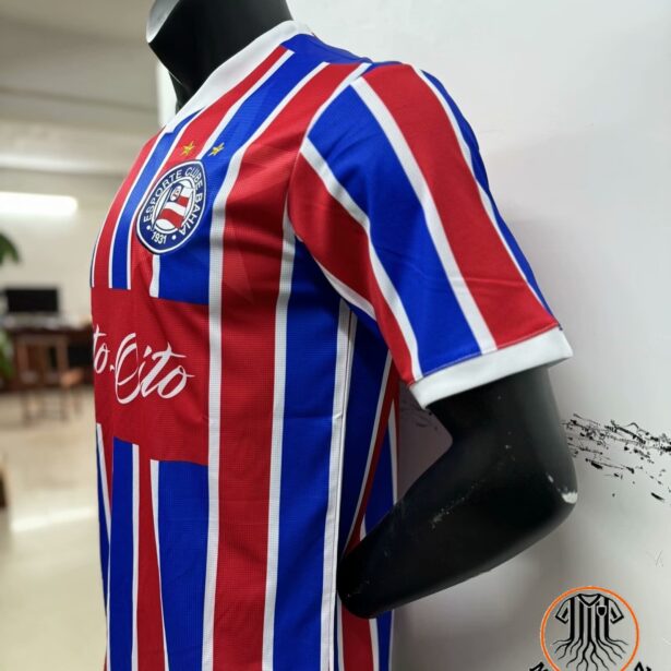 Miniatura de Camisa Futebol Bahia – Modelo 2024 – Tricolor