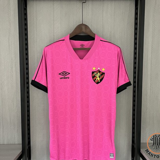 Camisa Futebol Sport - Modelo 2024 - Rosa