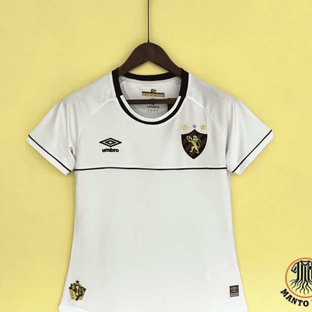 Camisa Futebol Sport - Modelo Feminina 2024 - Branca