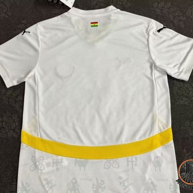 Miniatura de Camisa Futebol Seleção da Gana – Modelo 2025