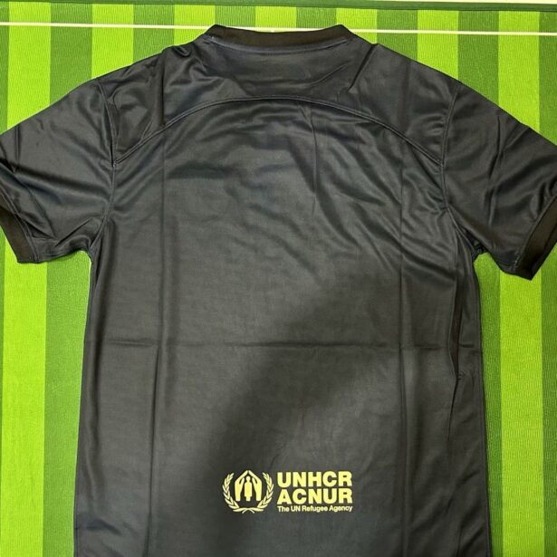 Miniatura de Camisa Futebol Barcelona- Preta- Modelo 2003
