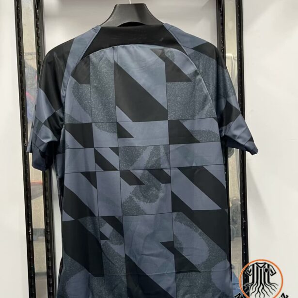 Miniatura de Camisa Futebol Barcelona – Preta – Modelo 2024