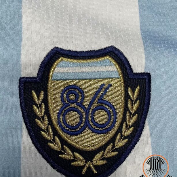 Miniatura de Camisa Futebol Seleção da Argentina – Modelo Retrô 1986