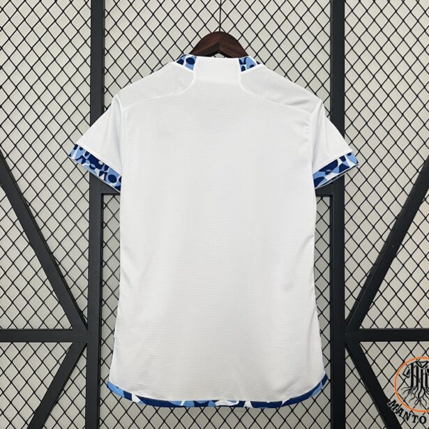 Miniatura de Camisa Feminina Futebol Cruzeiro – Modelo 2024 – Branca