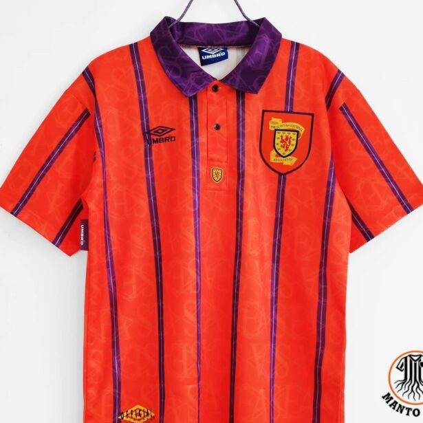 Camisa Futebol Seleção da Escócia - Modelo Retrô 1994