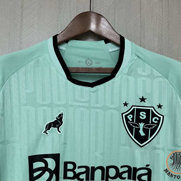 Miniatura de Camisa Futebol Paysandu – Modelo 2024 – Verde Claro