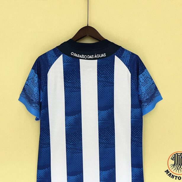 Miniatura de Camisa Futebol CSA – Modelo 2024 – Azul e Branca