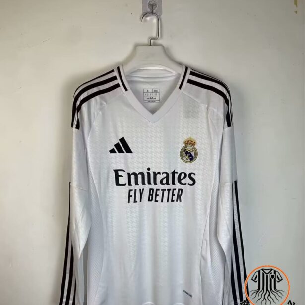 Camisa Futebol Real Madrid - Modelo Manga Longa 2025