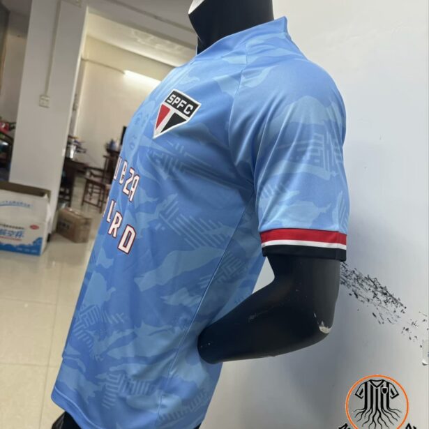 Miniatura de Camisa Futebol São Paulo – Modelo Visitante 2025