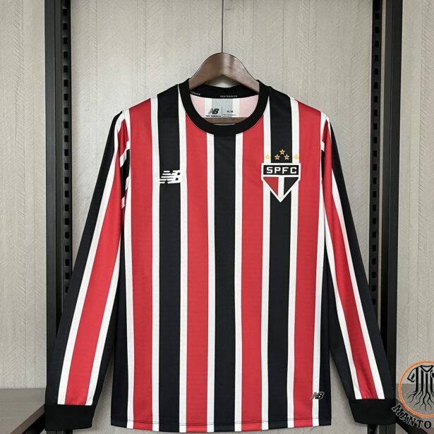 Camisa Futebol São Paulo - Modelo Mandante Manga Longa 2025