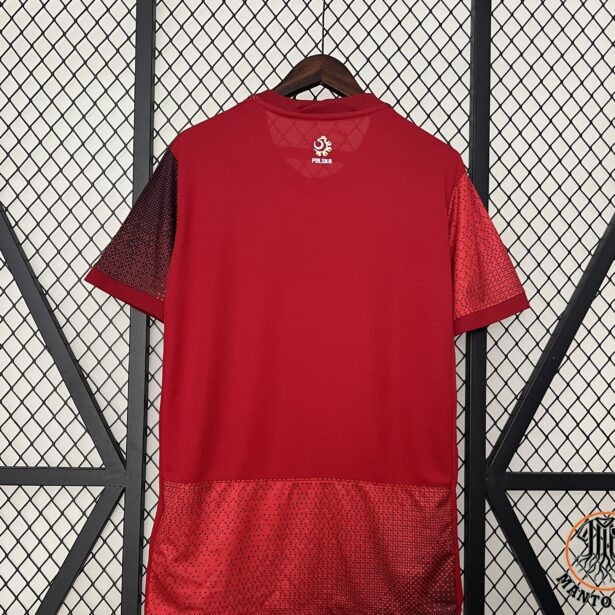 Miniatura de Camisa Futebol Seleção da Polônia – Modelo 2025
