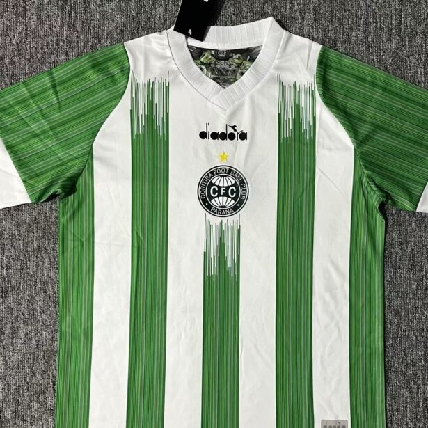Camisa Futebol Coritiba- Modelo 2024 - Branca e Verde