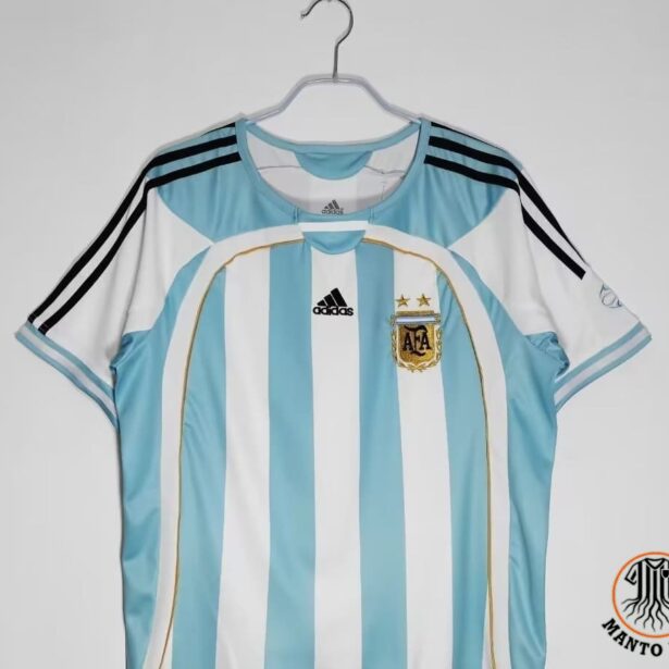 Camisa Futebol Seleção da Argentina - Modelo Retrô 2006