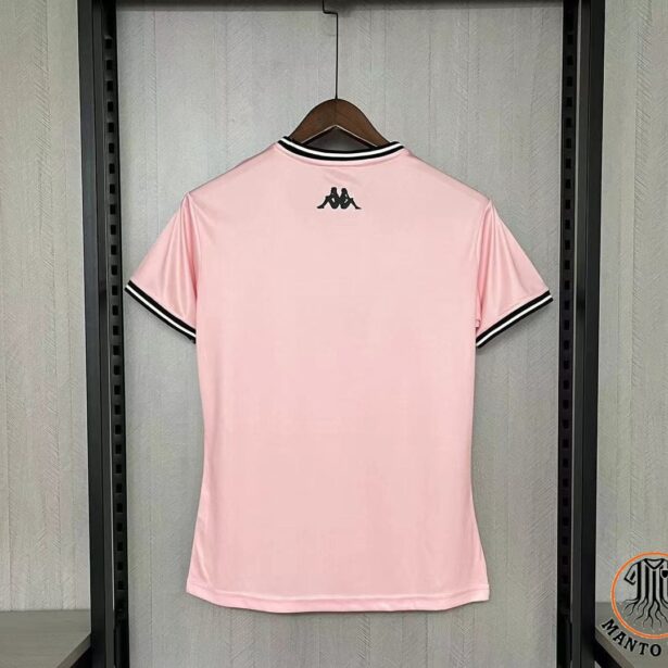 Miniatura de Camisa Futebol Vasco – Modelo Feminina – 2024 – Rosa