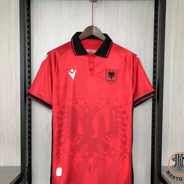 Camisa Futebol Seleção da Albânia - Modelo 2025