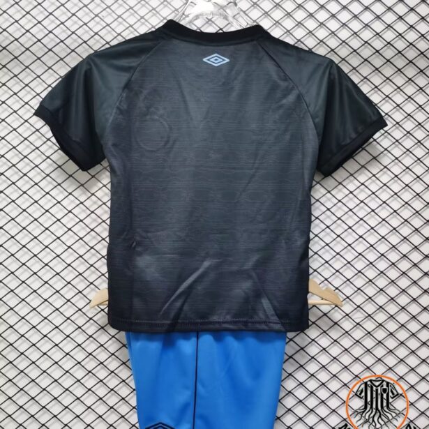 Miniatura de Kit Infantil Camisa e Shorts Futebol Grêmio – Visitante