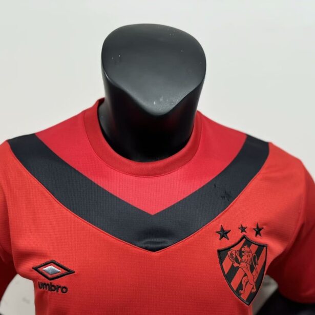 Miniatura de Camisa Futebol Sport – Modelo 2024 – Rubro Negro