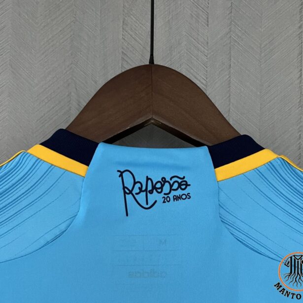 Miniatura de Camisa Futebol Cruzeiro – Modelo 2024 – Azul Claro