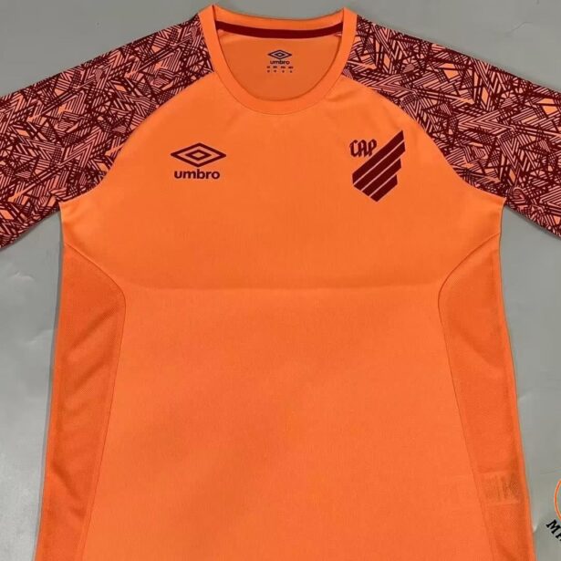 Camisa Futebol Atlético Paranaense - Modelo 2024 - Laranja
