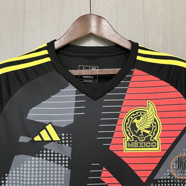 Miniatura de Camisa Futebol Seleção da México – Modelo Goleiro 2025
