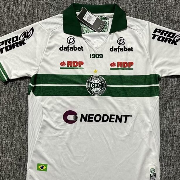 Camisa Futebol Coritiba- Modelo 2024 - Branca