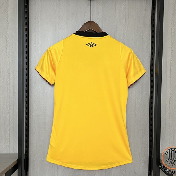 Miniatura de Camisa Futebol Sport – Modelo Feminina 2024 – Amarela
