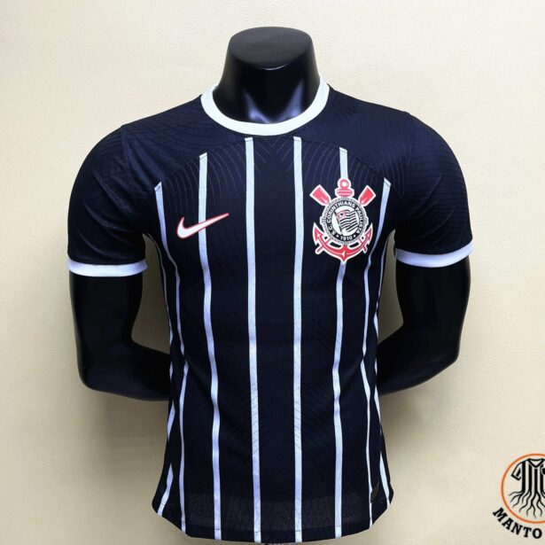 Camisa Futebol Corinthians - 2024 -Visitante - Preta