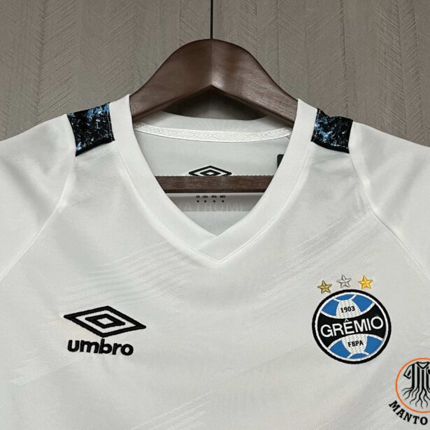 Miniatura de Camisa Futebol Grêmio – Modelo 2024 – Branca