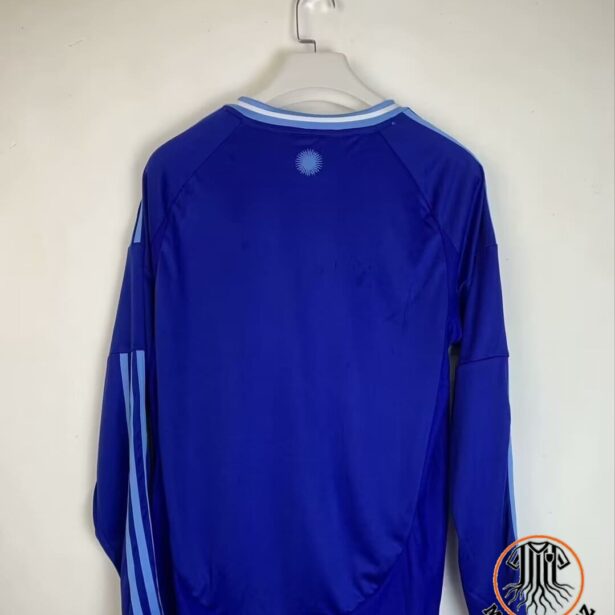 Miniatura de Camisa Futebol Seleção da Argentina – Modelo Manga Longa 2025
