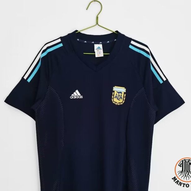 Camisa Futebol Seleção da Argentina - Modelo Retrô 2002