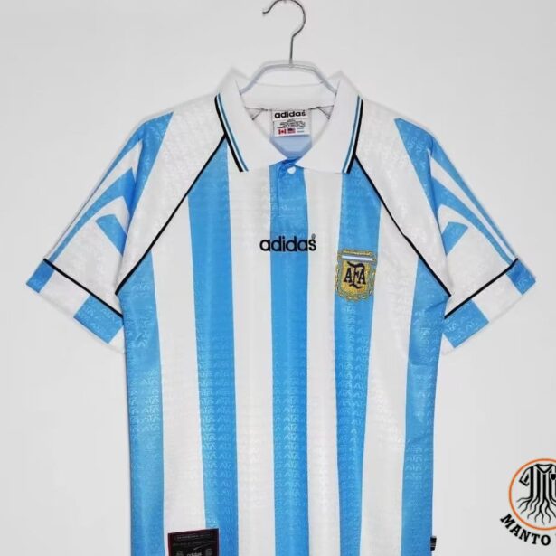 Camisa Futebol Seleção da Argentina - Modelo Retrô 1996