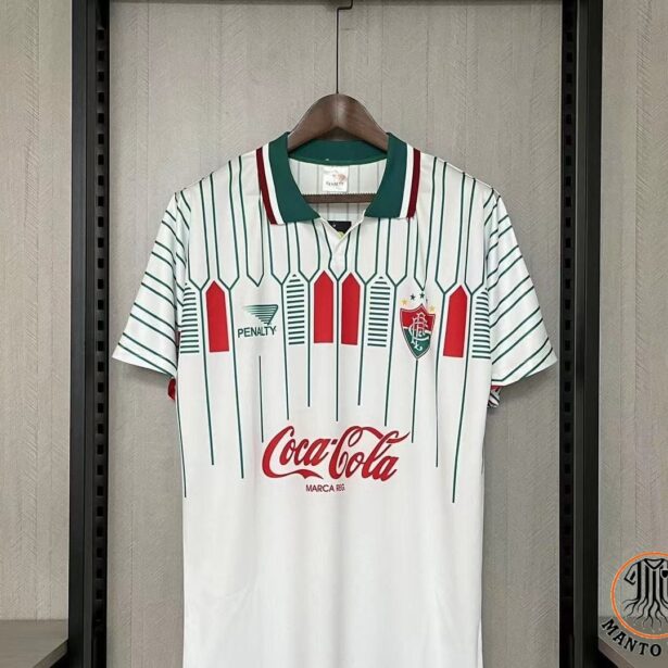 Camisa Futebol Fluminense - Modelo Retrô 1994 - Branca