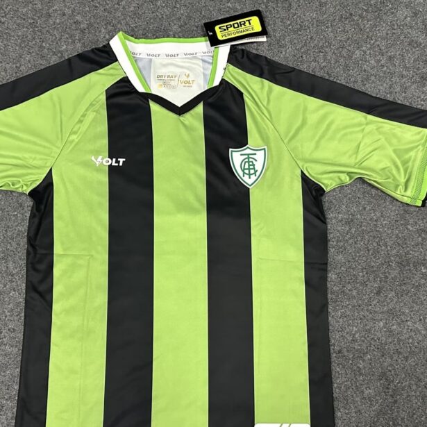 Camisa Futebol América Mineiro - Modelo 2024 - Verde e Preta