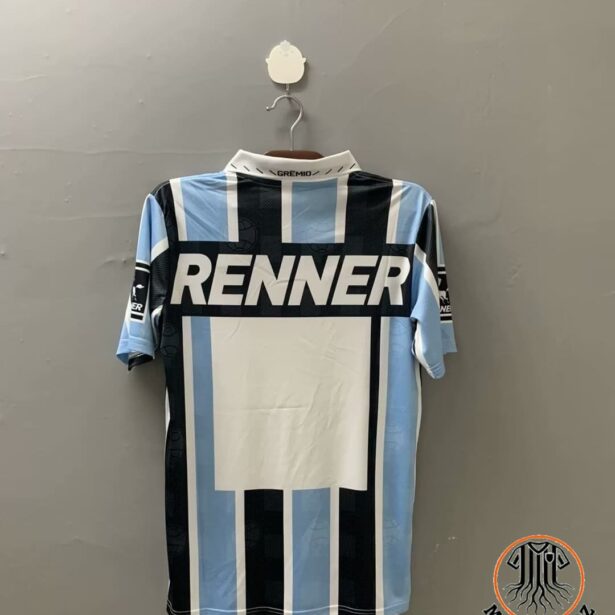 Miniatura de Camisa Futebol Grêmio – Modelo Retrô 1997 -Tricolor