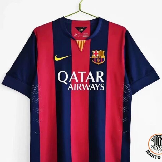 Camisa Futebol Barcelona- Azul e Grena - Modelo 2015
