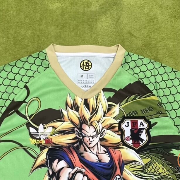 Miniatura de Camisa Futebol Seleção da Japão – Modelo Edição Dragon Ball